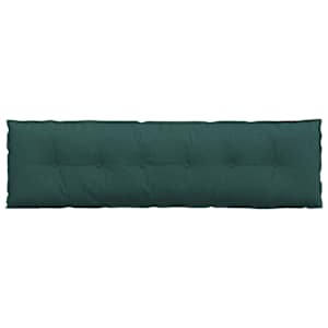 Polštář na záda Tmavě zelená 180 x 19 x 50 cm textil - obrázek 6