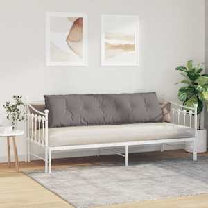 Polštář na záda Taupe 180 x 19 x 50 cm textil - obrázek 4