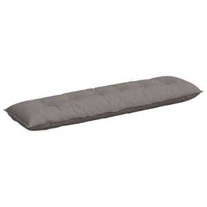 Polštář na záda Taupe 180 x 19 x 50 cm textil - obrázek 2