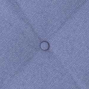 Polštář na záda Modrá džínovina 180 x 19 x 50 cm textil - obrázek 8