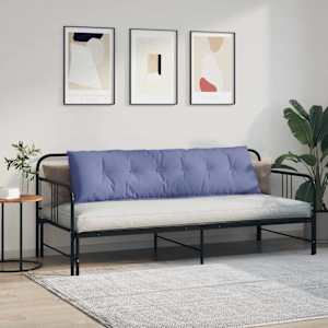 Polštář na záda Modrá džínovina 180 x 19 x 50 cm textil - obrázek 4