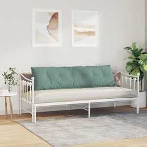 Polštář na záda Mořská zelená 180 x 50 cm Žebrovaná látka - obrázek 4