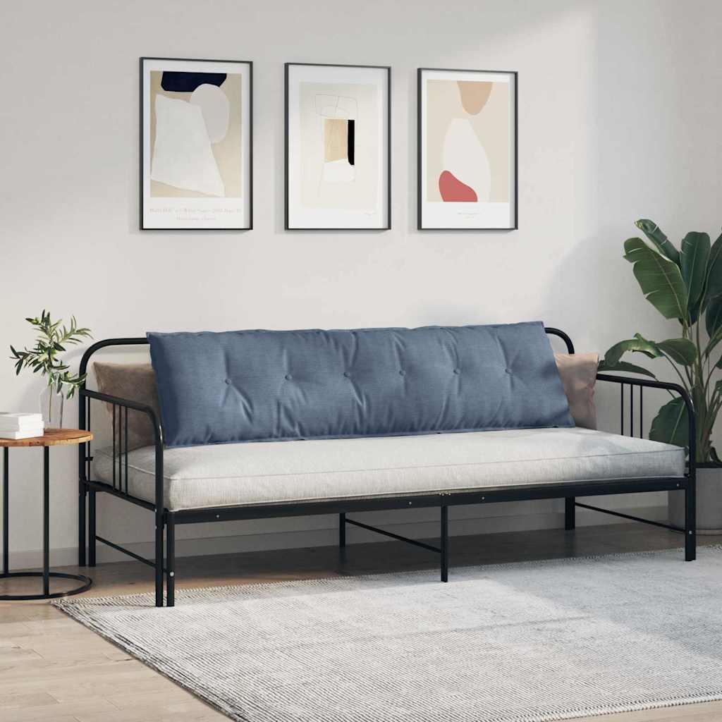 Rugkussen Blauw 180 x 50 cm Cordstof image 4