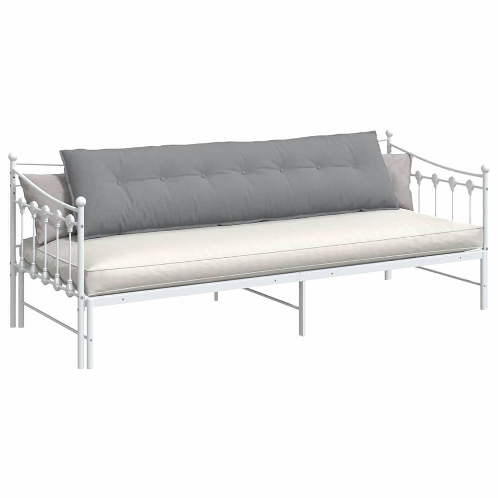 Rugkussen Lichtgrijs 200 x 19 x 50 cm Stof image 3