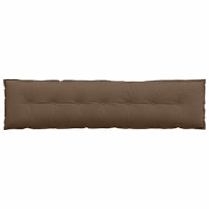 Polštář na záda Hnědá 200 x 19 x 50 cm textil - obrázek 6