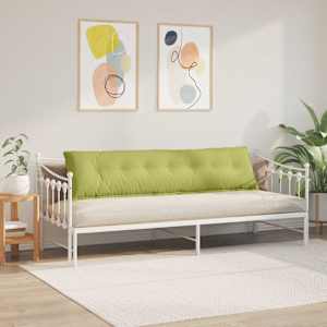 Polštář na záda Světlá zelená 200 x 19 x 50 cm textil - obrázek 4