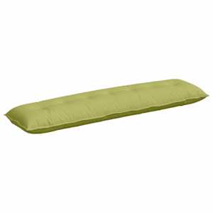 Polštář na záda Světlá zelená 200 x 19 x 50 cm textil - obrázek 2