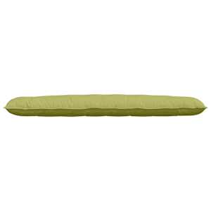 Polštář na záda Světlá zelená 200 x 19 x 50 cm textil - obrázek 5