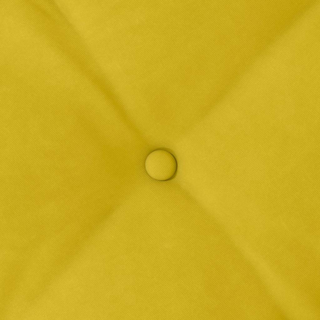 Rugkussen Geel 200 x 50 cm Cordstof image 8