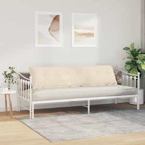 Polštář na záda Béžová 200 x 50 cm Mikrovlákno - obrázek 4