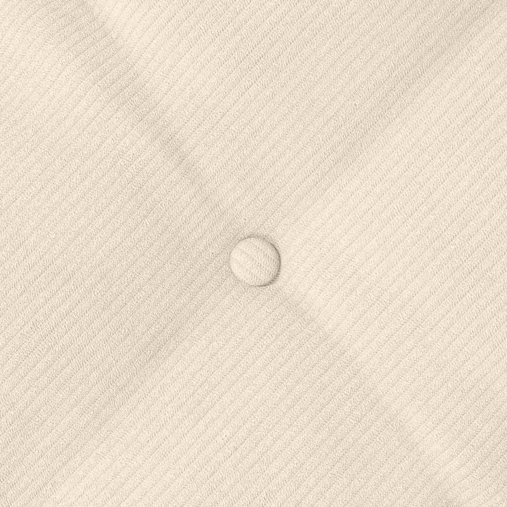 Rugkussen Crème 200 x 50 cm Cordstof image 8