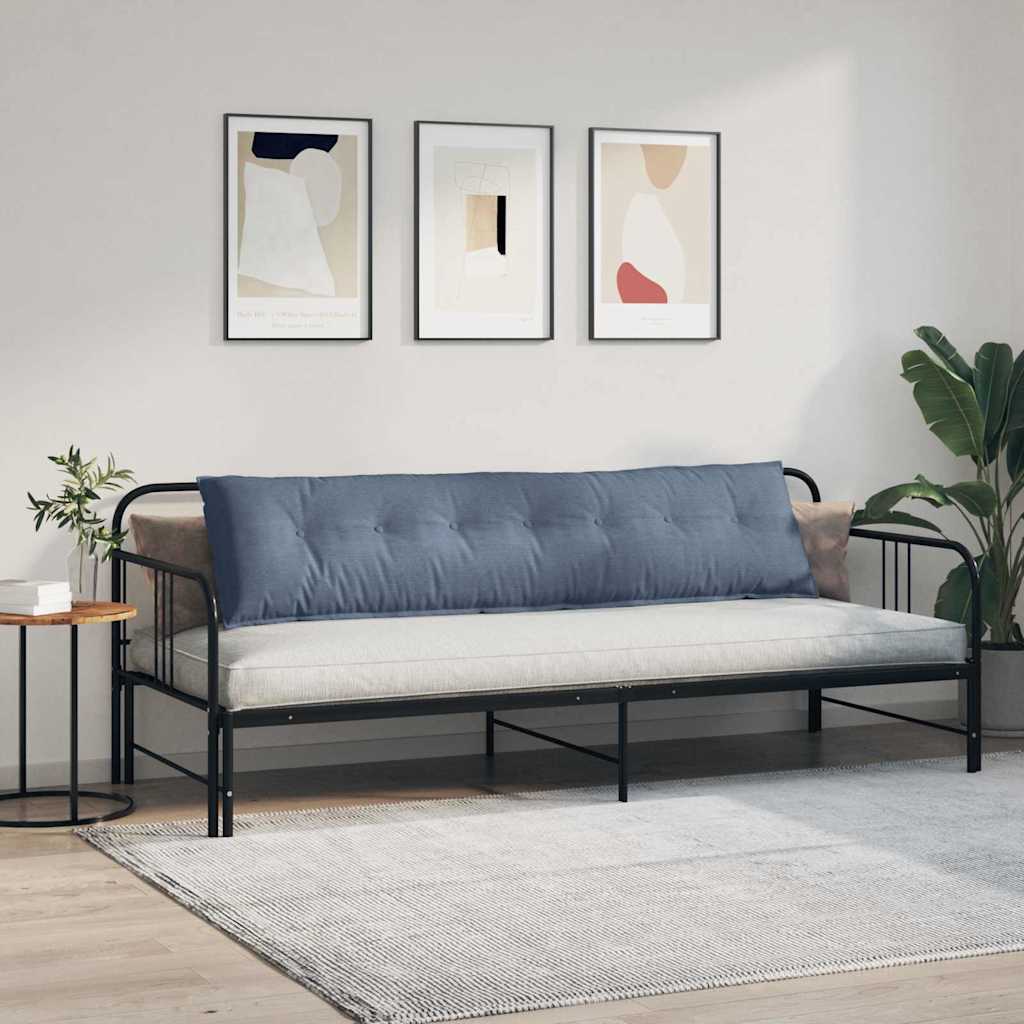 Rugkussen Blauw 200 x 50 cm Cordstof image 4