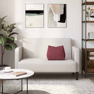 Polštář na záda Víno Červené 45 x 20 x 35 cm textil - obrázek 4