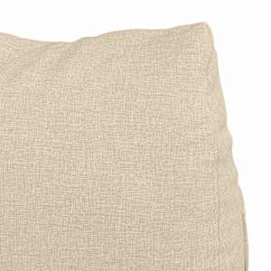 Polštář na záda Krémová 45 x 20 x 35 cm textil - obrázek 8