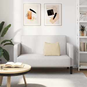 Polštář na záda Krémová 45 x 20 x 35 cm textil - obrázek 4
