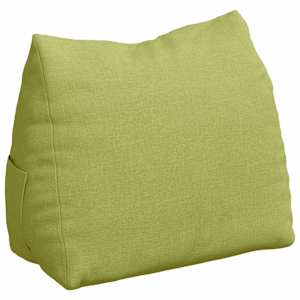 Polštář na záda Světlá zelená 45 x 20 x 35 cm textil - obrázek 2
