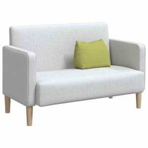 Polštář na záda Světlá zelená 45 x 20 x 35 cm textil - obrázek 3