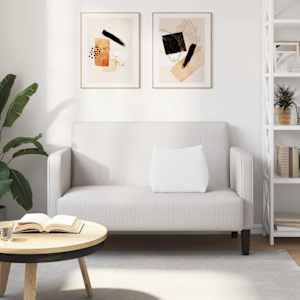 Polštář na záda Bílá 45 x 20 x 35 cm textil - obrázek 4