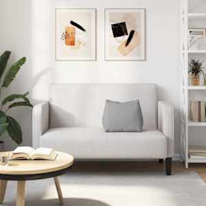 Polštář na záda Oblačno šedá 45 x 20 x 35 cm textil - obrázek 4