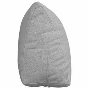 Polštář na záda Oblačno šedá 45 x 20 x 35 cm textil - obrázek 7