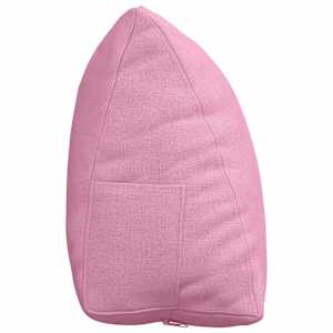 Polštář na záda Růžová 45 x 20 x 35 cm textil - obrázek 7