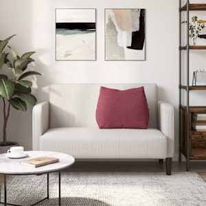 Polštář na záda Víno Červené 60 x 20 x 50 cm textil - obrázek 4