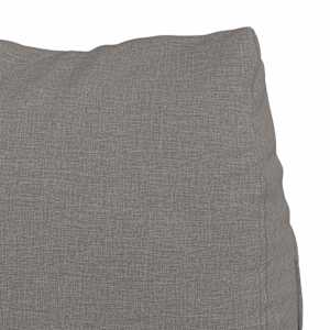 Polštář na záda Taupe 60 x 20 x 50 cm textil - obrázek 8