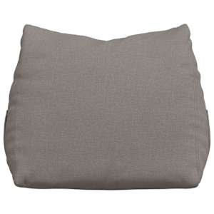 Polštář na záda Taupe 60 x 20 x 50 cm textil - obrázek 6
