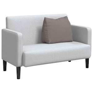 Polštář na záda Taupe 60 x 20 x 50 cm textil - obrázek 3