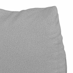 Polštář na záda Oblačno šedá 60 x 20 x 50 cm textil - obrázek 8