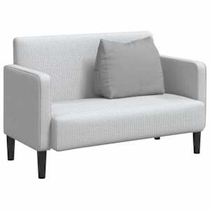 Polštář na záda Oblačno šedá 60 x 20 x 50 cm textil - obrázek 3