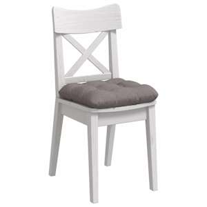 Polštáře na sedadla 4 pcs Taupe 40 x 40 x 12 cm textil - obrázek 3
