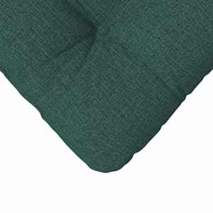 Polštáře na sedadla 4 pcs Tmavě zelená 45 x 45 x 12 cm textil - obrázek 9