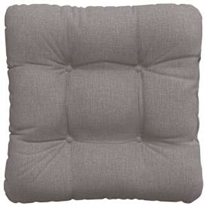 Polštáře na sedadla 4 pcs Taupe 45 x 45 x 12 cm textil - obrázek 7