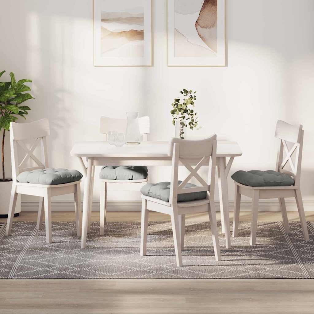 Casă & grădină - Perne de Șezut 4 pcs Gri deschis 45 x 45 cm