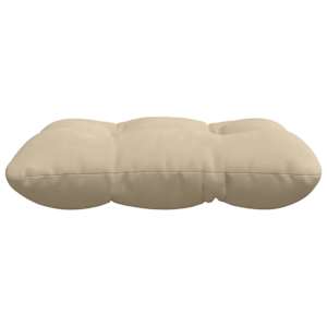Polštáře na sedadla 4 pcs Krémová 45 x 45 cm Mikrovlákno - obrázek 6
