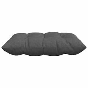 Polštáře na sedadla 4 pcs Tmavě šedá 40 x 40 x 6 cm textil - obrázek 6