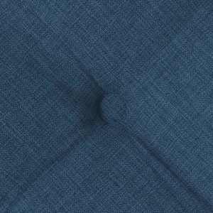 Polštáře na sedadla 4 pcs Modrá 40 x 40 x 6 cm textil - obrázek 8