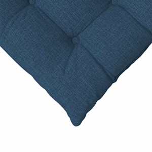 Polštáře na sedadla 4 pcs Modrá 40 x 40 x 6 cm textil - obrázek 9