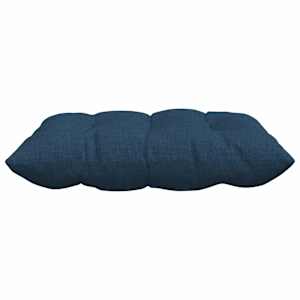 Polštáře na sedadla 4 pcs Modrá 40 x 40 x 6 cm textil - obrázek 6