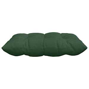 Polštáře na sedadla 4 pcs Tmavě zelená 40 x 40 x 6 cm - obrázek 6