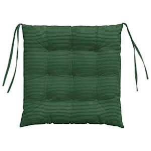 Polštáře na sedadla 4 pcs Tmavě zelená 40 x 40 x 6 cm - obrázek 7