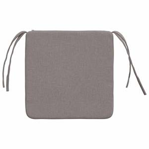 Polštáře na sedadla 4 pcs Taupe 40 x 40 x 3 cm textil - obrázek 7