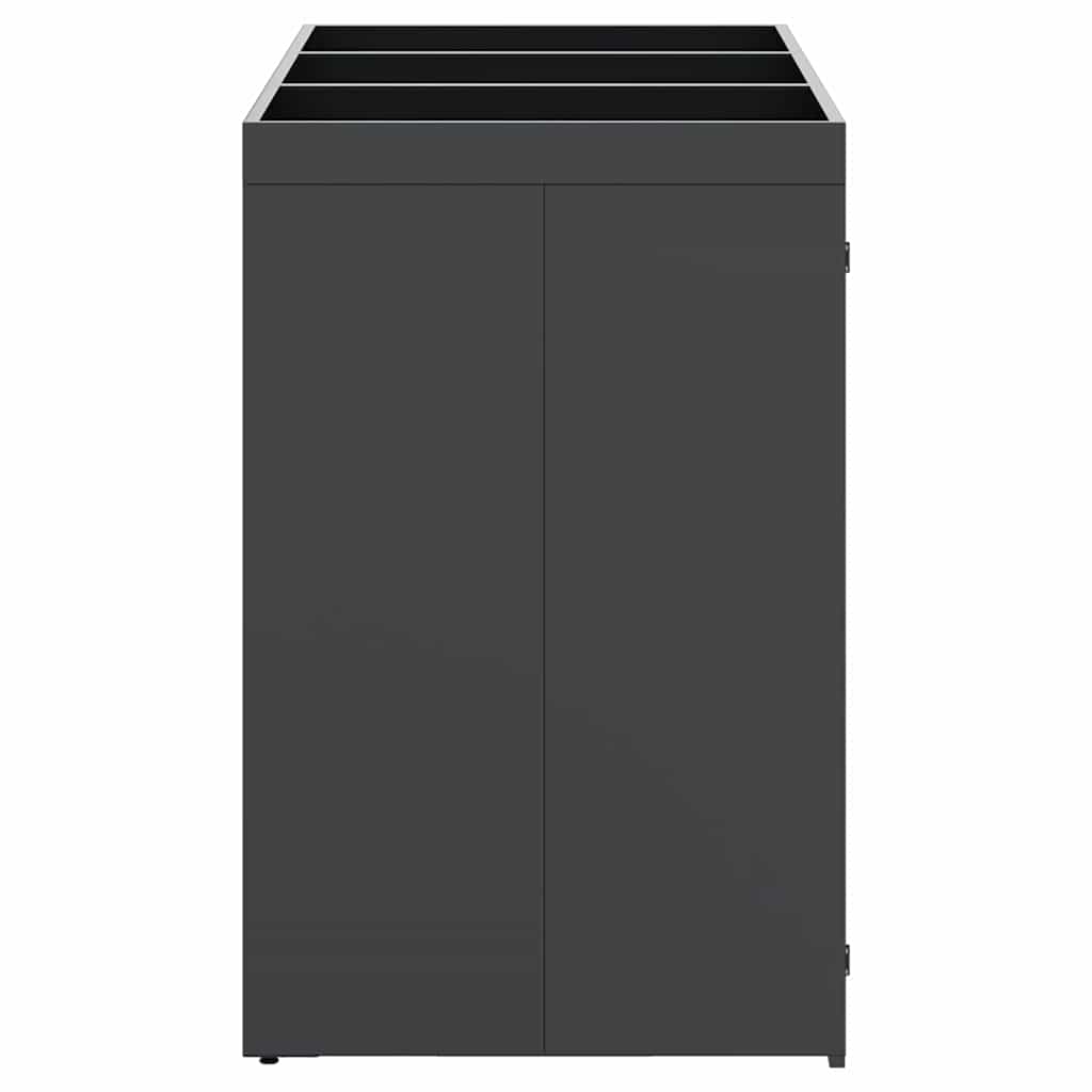 Wheelie Bin Storage for 3 Bins Anthracite 204 x 77,5 x 121,5 cm 3394744