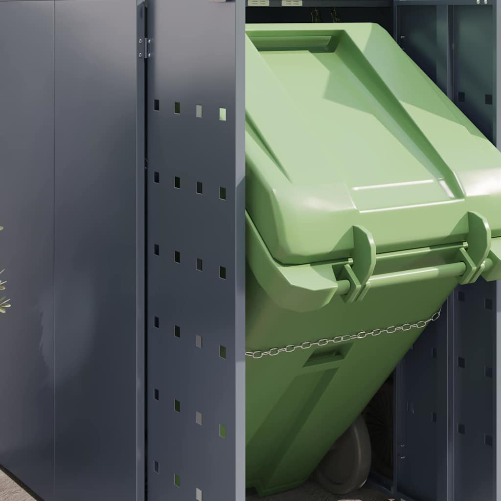 Ratta prügikasti hoidmine 5 prügikasti jaoks Helehall 5 Kõik vajalik sinu aeda ja koju! Ratta prügikasti hoidmine 5 prügikasti jaoks Helehall - Image 5