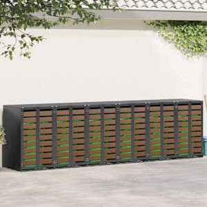 Shranjevanje kolesnega zaboja za 3 zaboje 340 x 77.5 x 115.5 cm