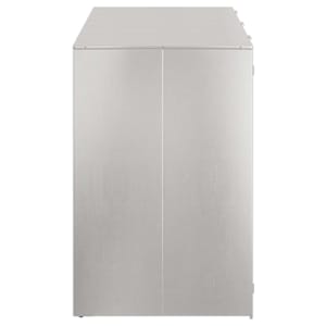 Úložný box na 3 popelnice Stříbrná 340 x 77,5 x 115,5 cm - obrázek 7