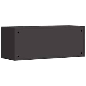 Stenska omara za garažo Črna 90 x 33 x 35 cm - slika 8