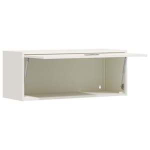 Stenska omara za garažo Bela 90 x 33 x 35 cm - slika 5