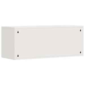 Stenska omara za garažo Bela 90 x 33 x 35 cm - slika 8